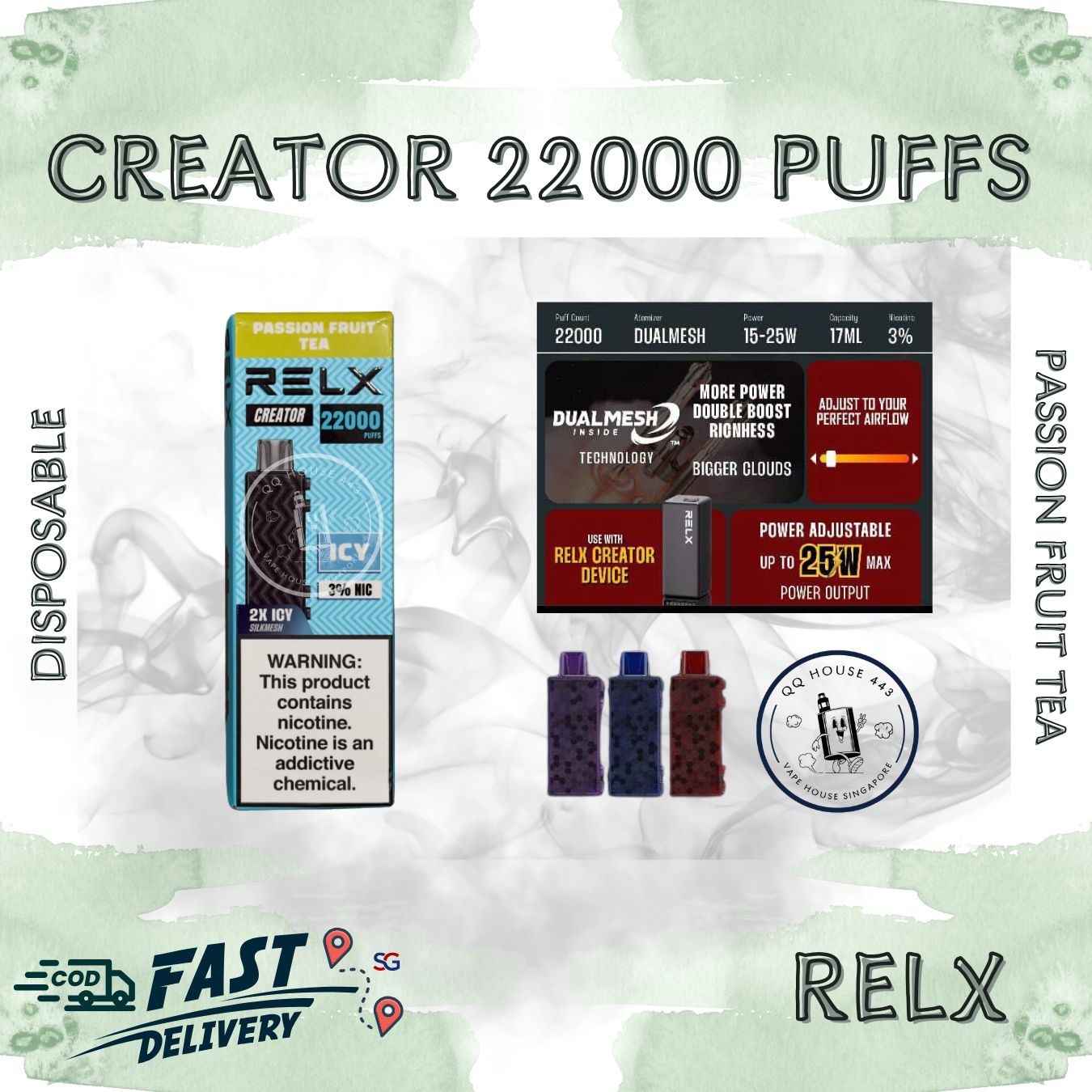 Relx Creator 22000 Puffs