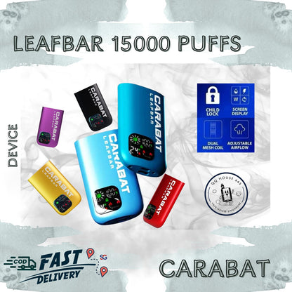 Carabat Leafbar 15000 device | Buy vape from SG VAPE HOUSE QQ 443