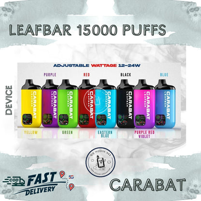 Carabat Leafbar 15000 device | Buy vape from SG VAPE HOUSE QQ 443