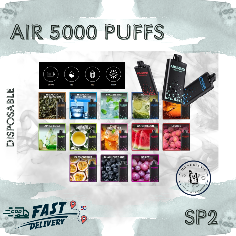 SP2 Air 50000 Disposable Vape – Buy in Singapore | SG Vape House QQ 443