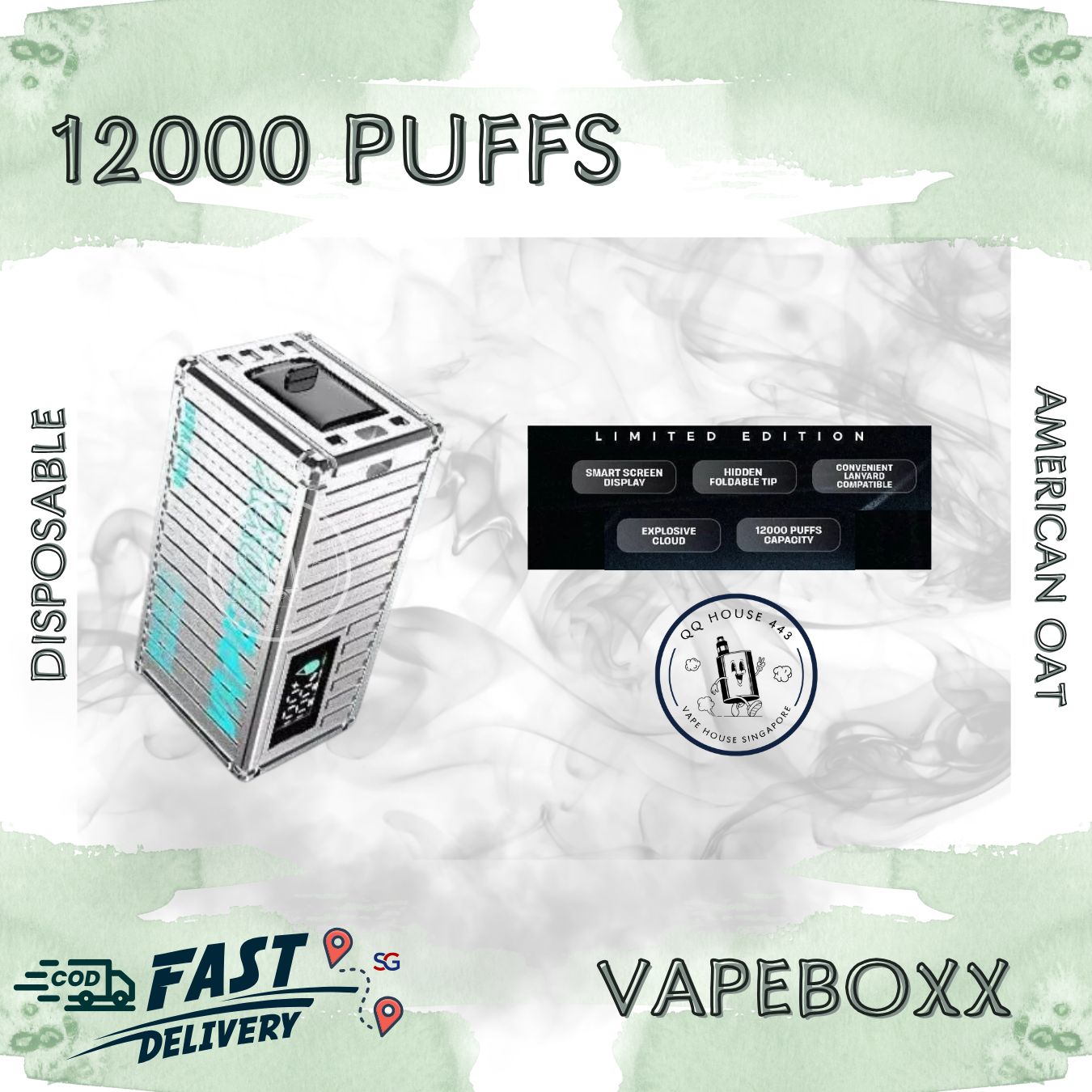 Vapeboxx 12000 Puffs