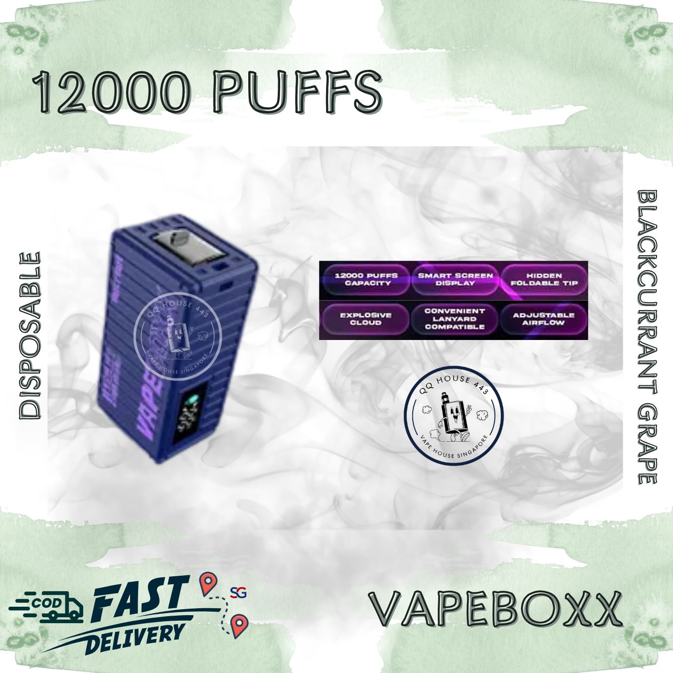 Vapeboxx 12000 Puffs
