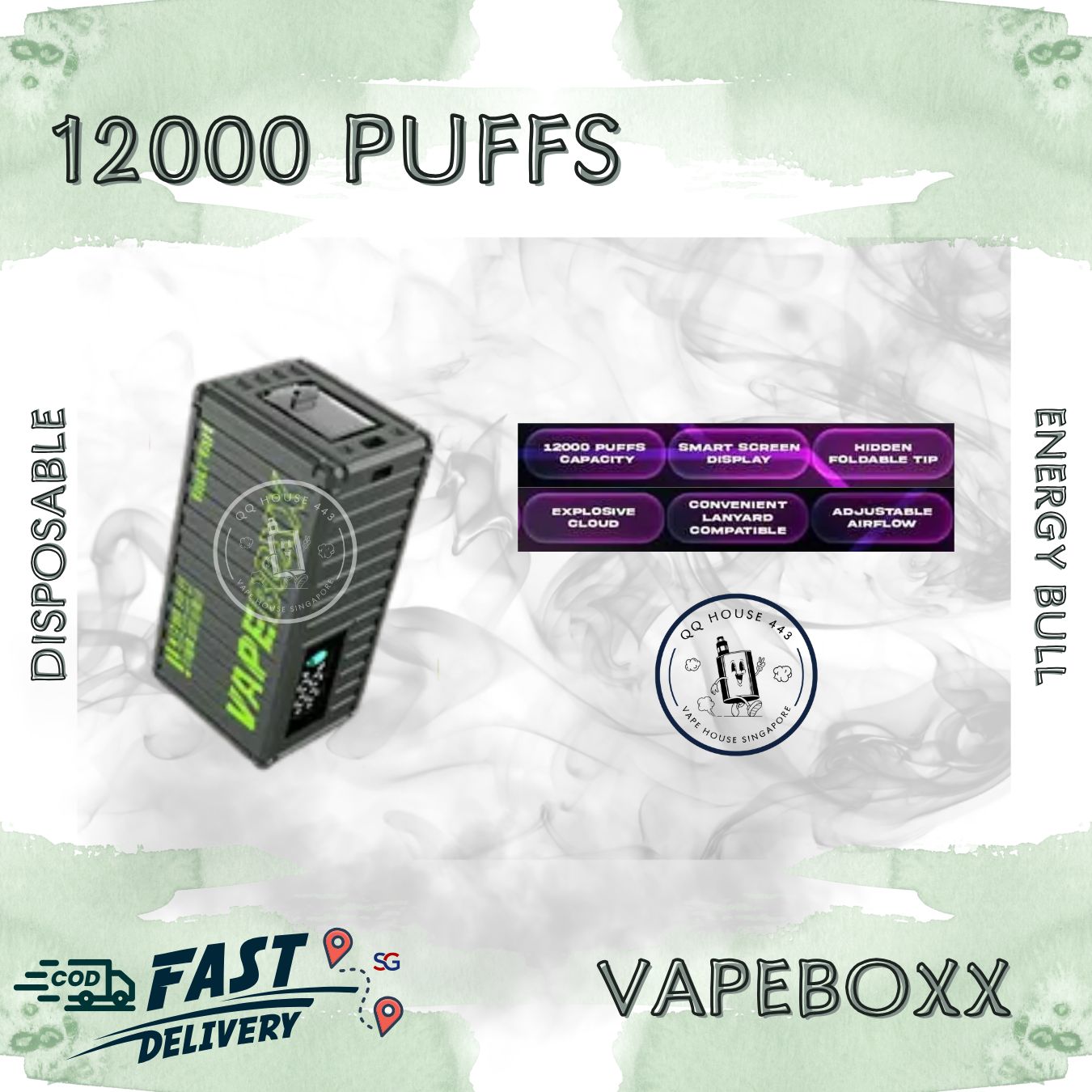 Vapeboxx 12000 Puffs