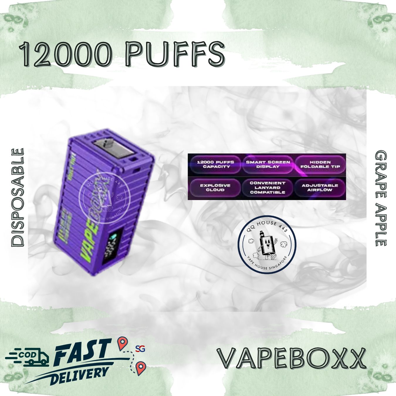 Vapeboxx 12000 Puffs