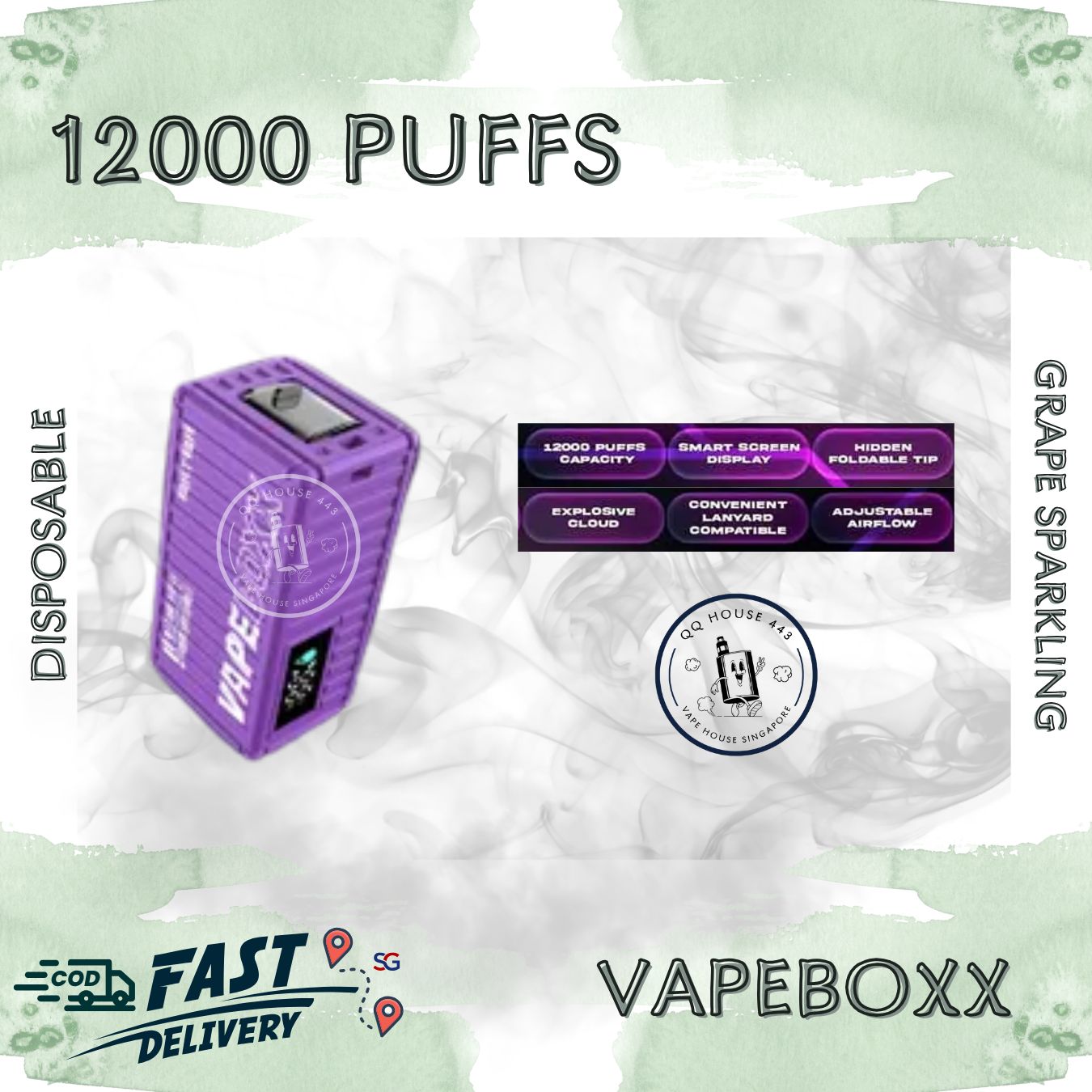 Vapeboxx 12000 Puffs