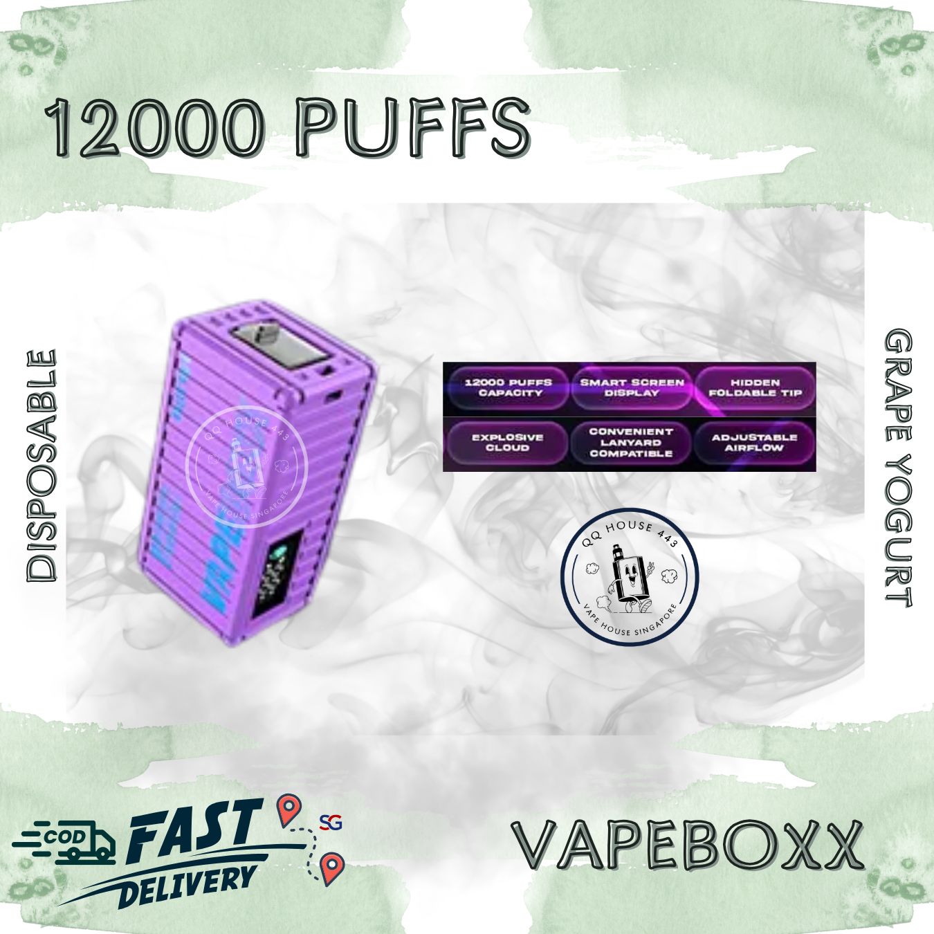 Vapeboxx 12000 Puffs