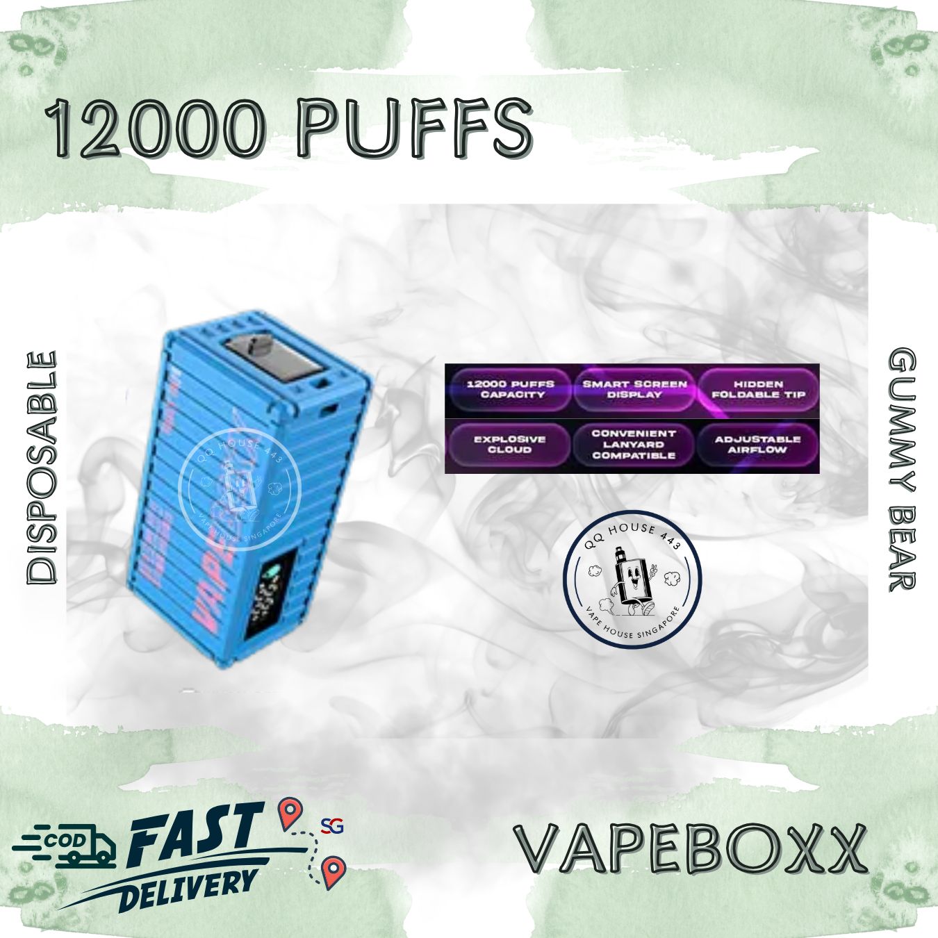 Vapeboxx 12000 Puffs