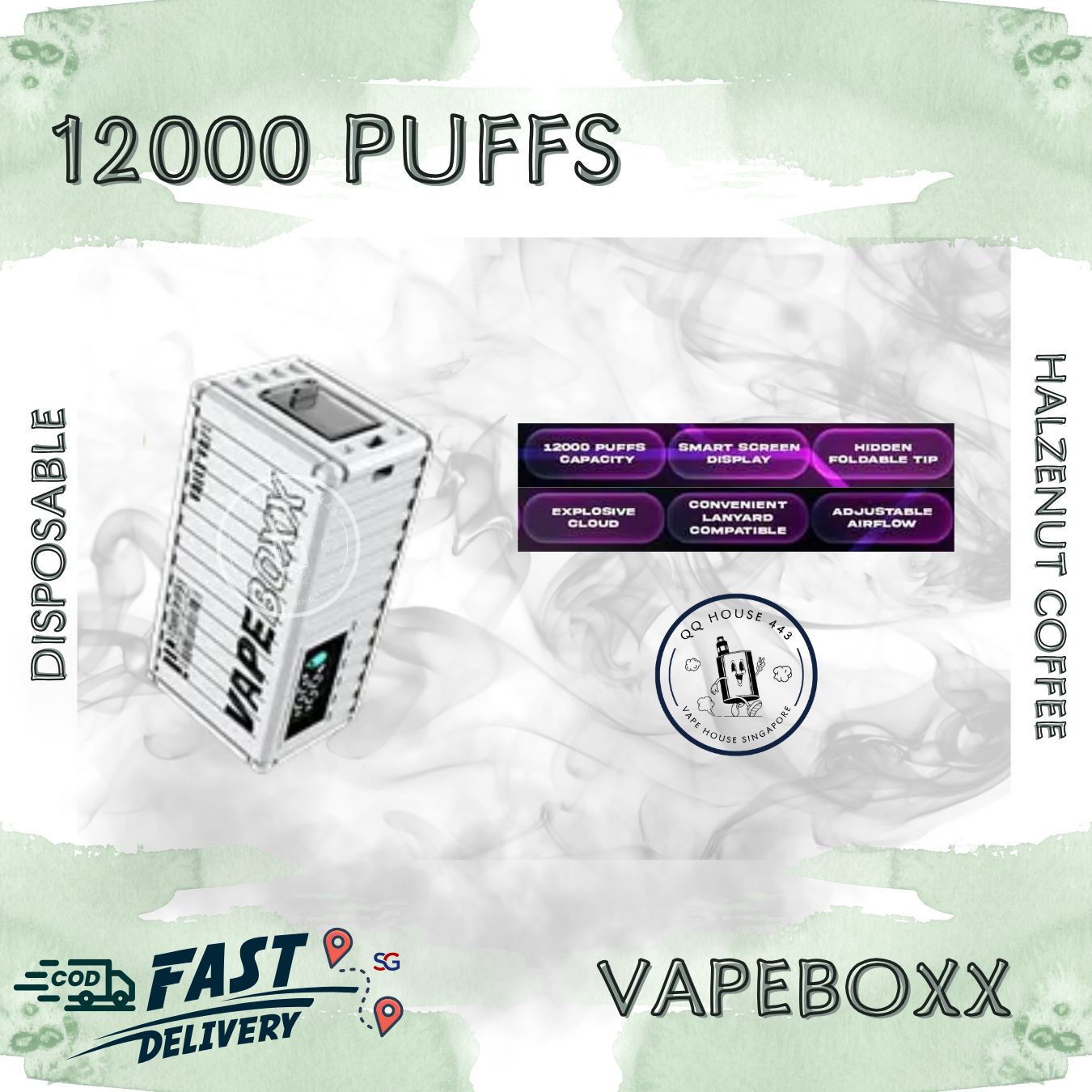 Vapeboxx 12000 Puffs
