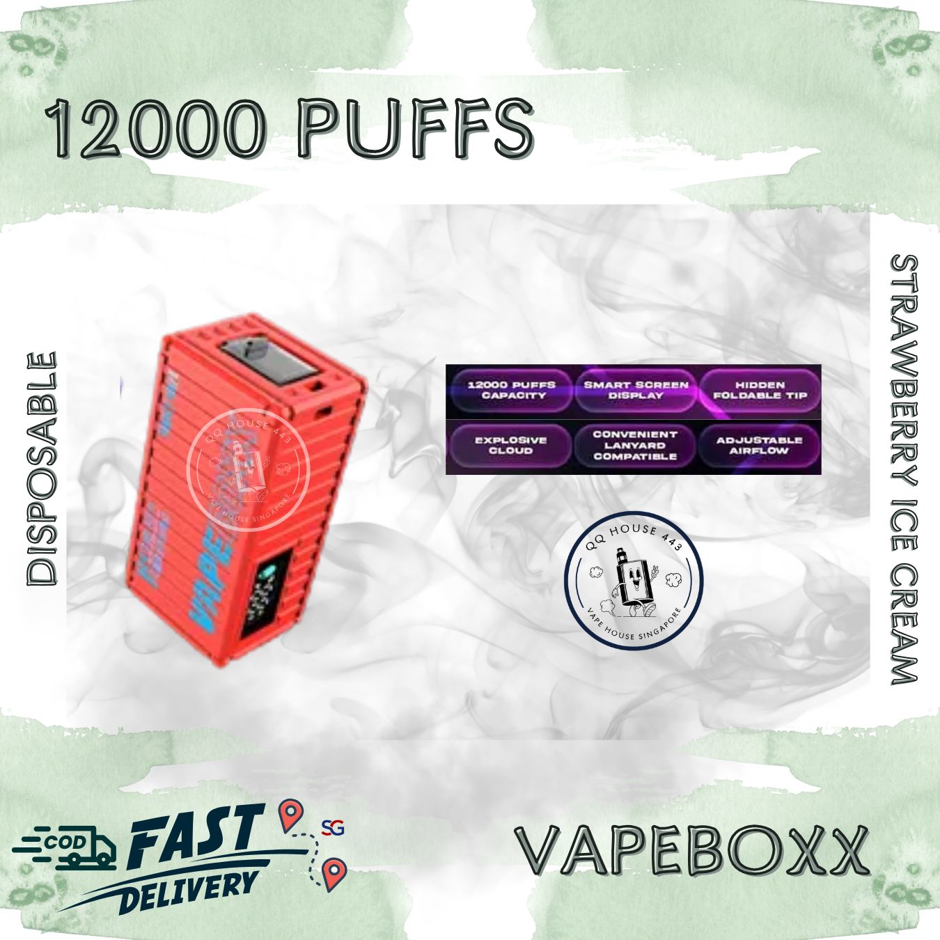Vapeboxx 12000 Puffs