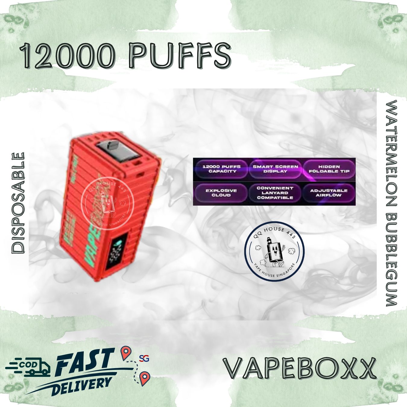 Vapeboxx 12000 Puffs