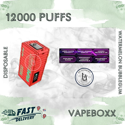 Vapeboxx 12000 Puffs