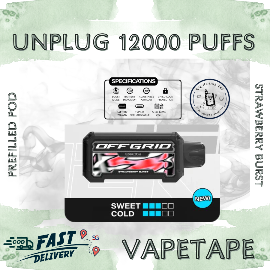 vapetape-unplug-catridge-12000-strawberry-burst-singapore-prefilled-pod-cod-delivery-sgvape-sgvapehouseqq443