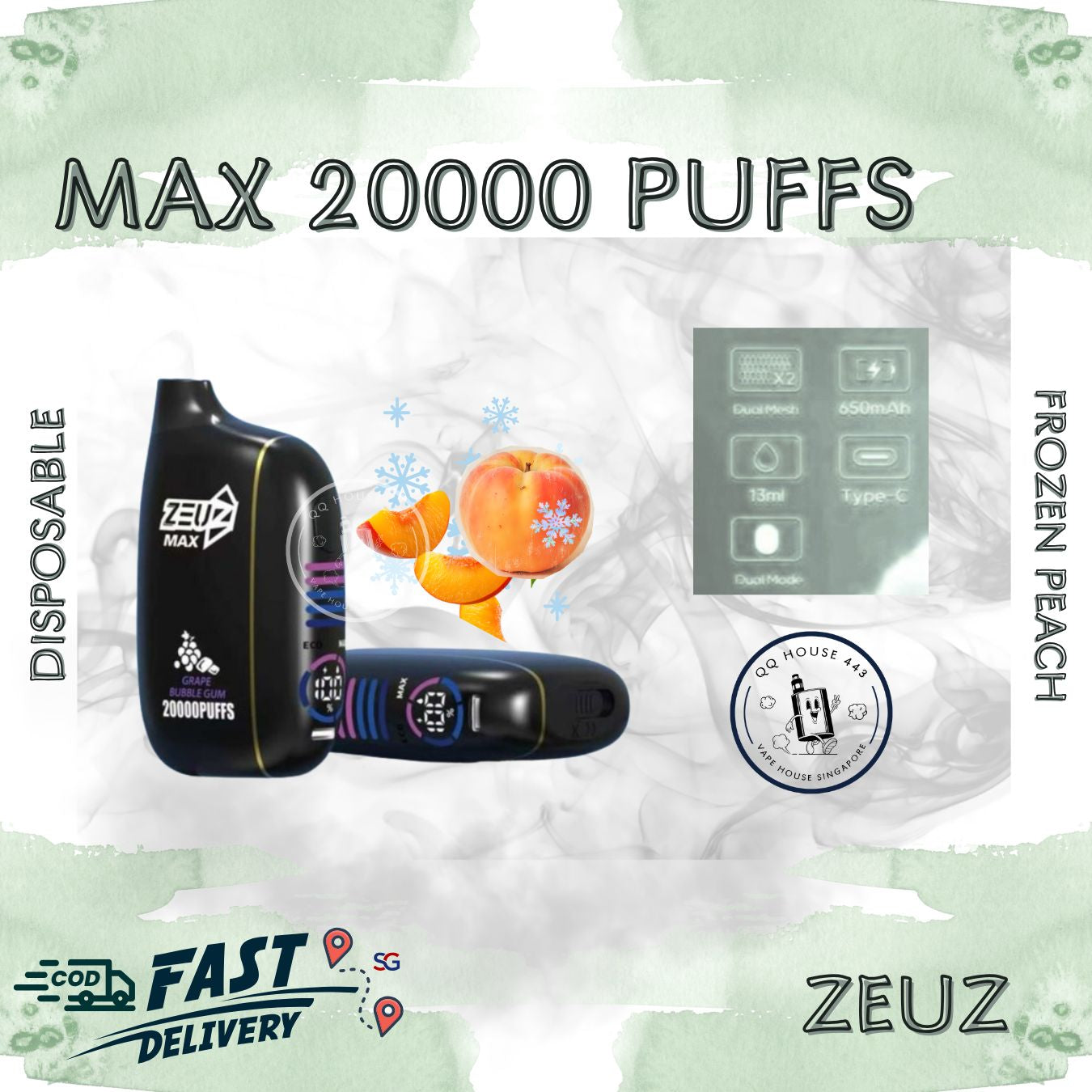 Zeuz Max 20000 Puffs