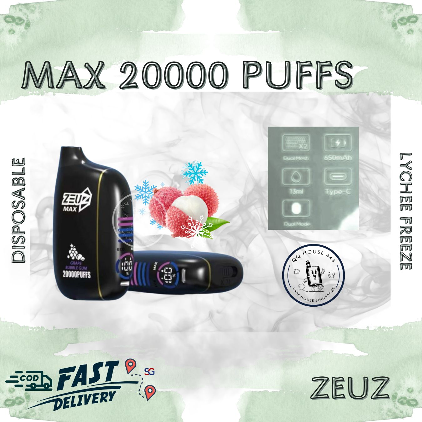 Zeuz Max 20000 Puffs
