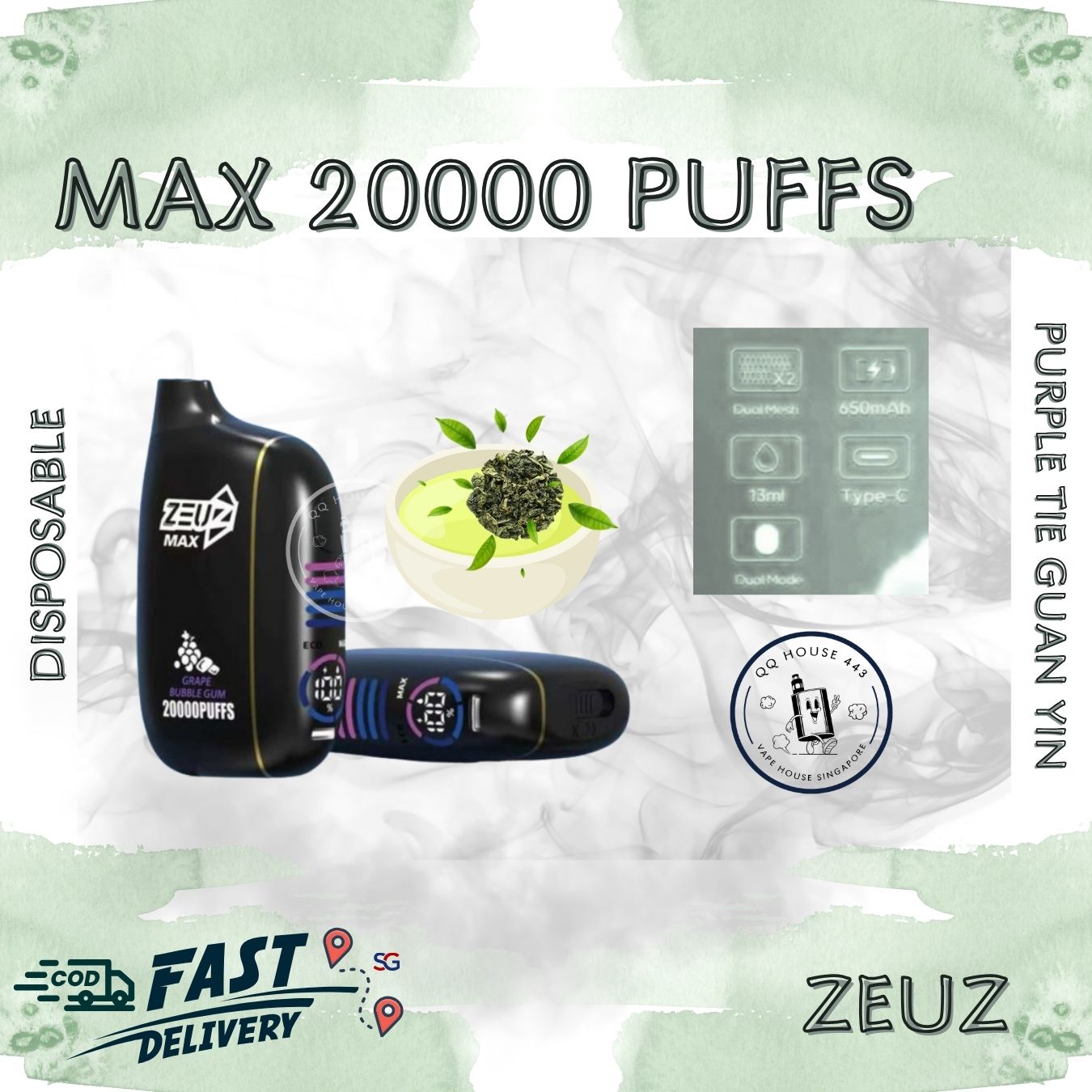 Zeuz Max 20000 Puffs