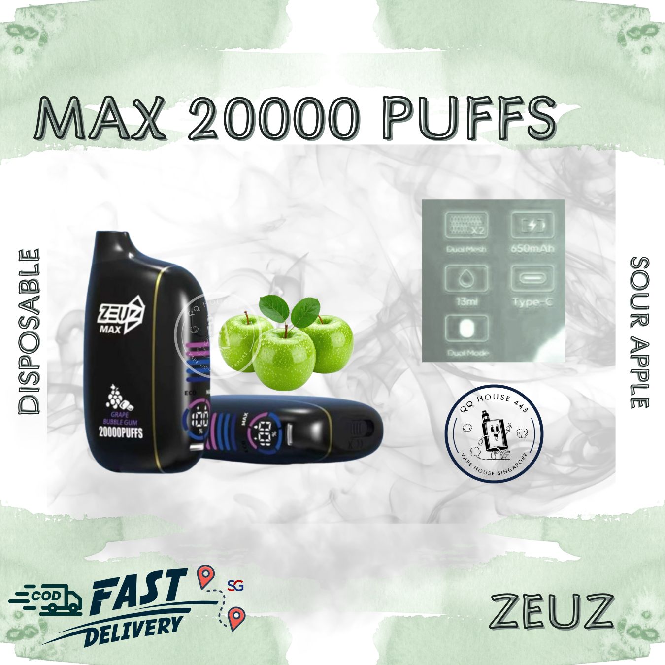 Zeuz Max 20000 Puffs