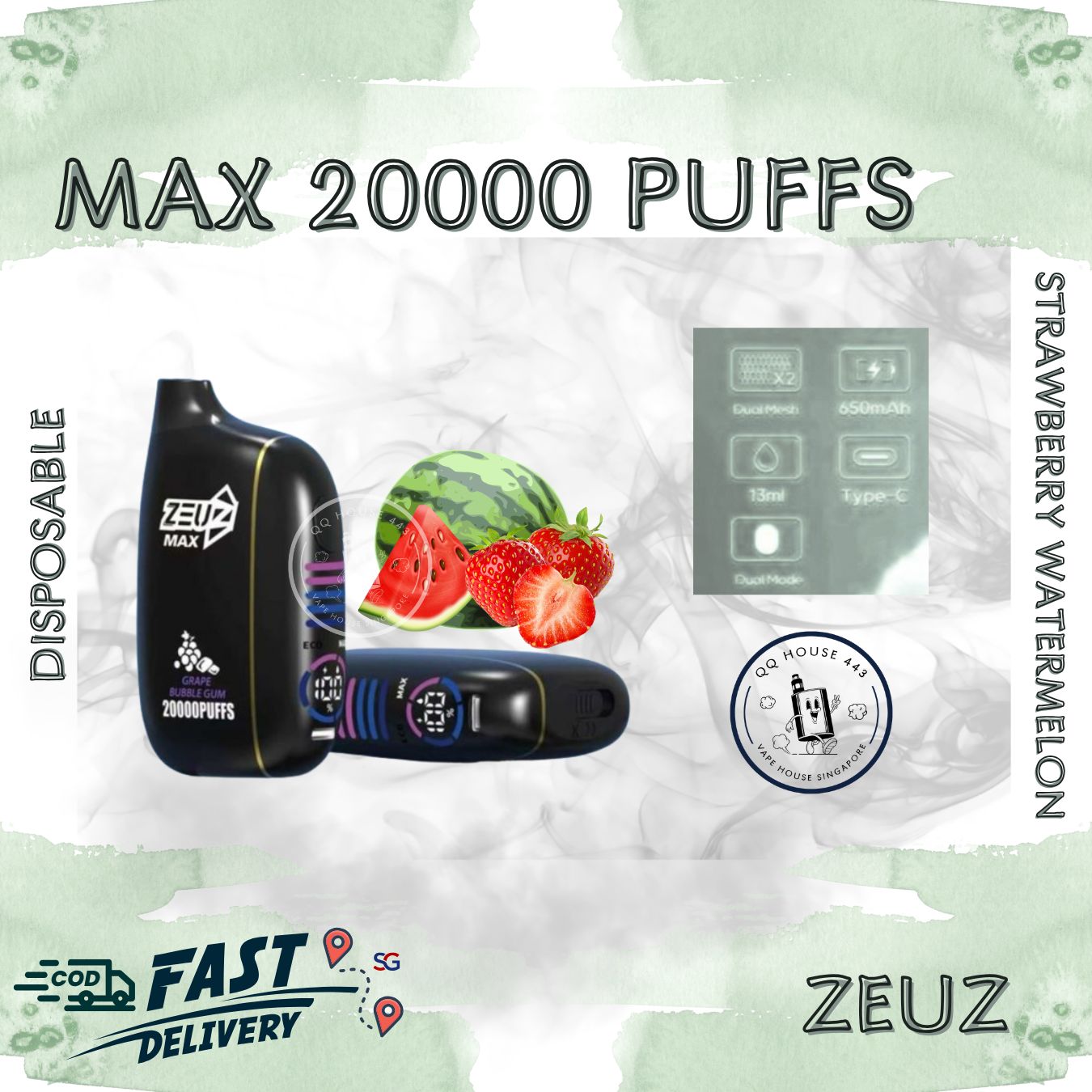 Zeuz Max 20000 Puffs