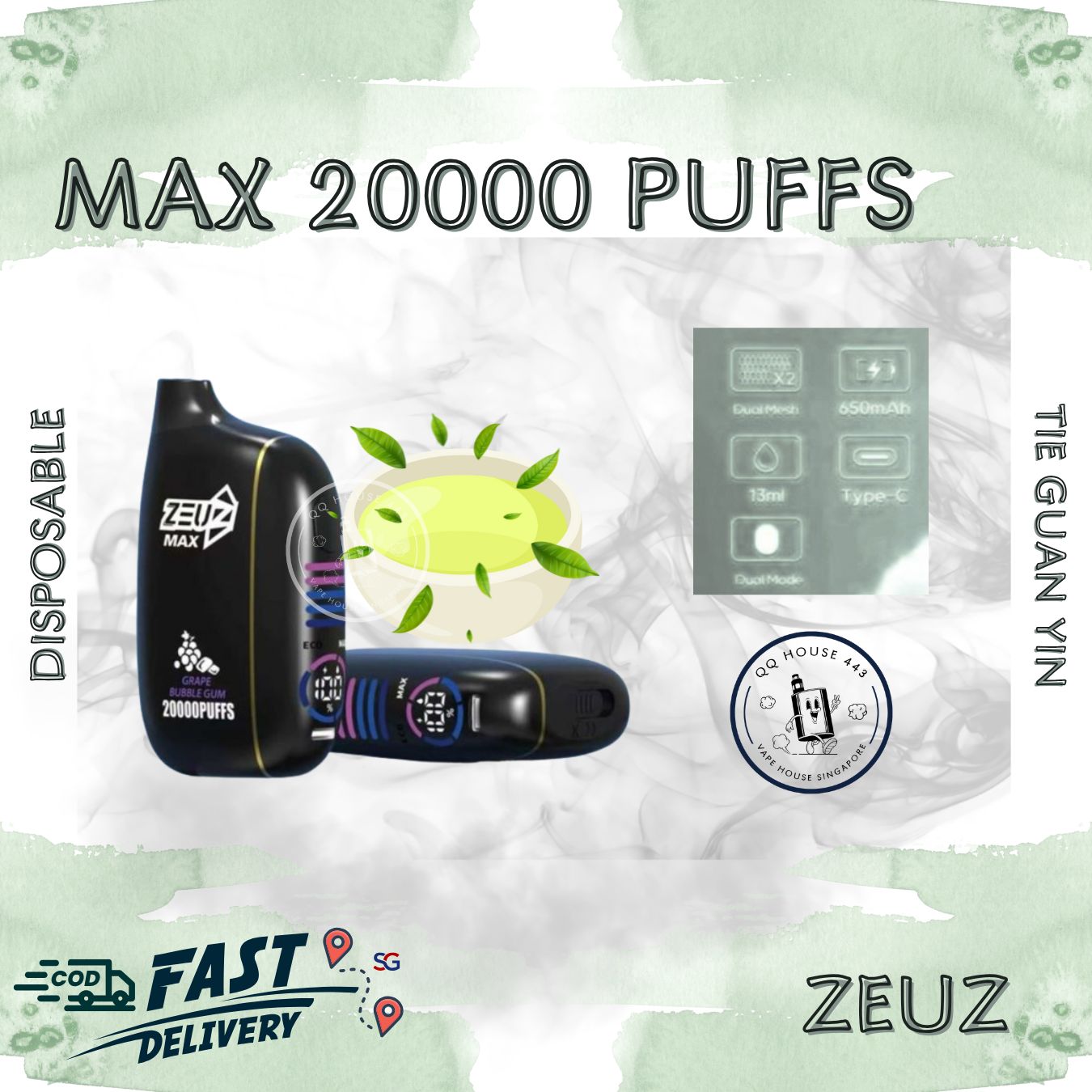 Zeuz Max 20000 Puffs