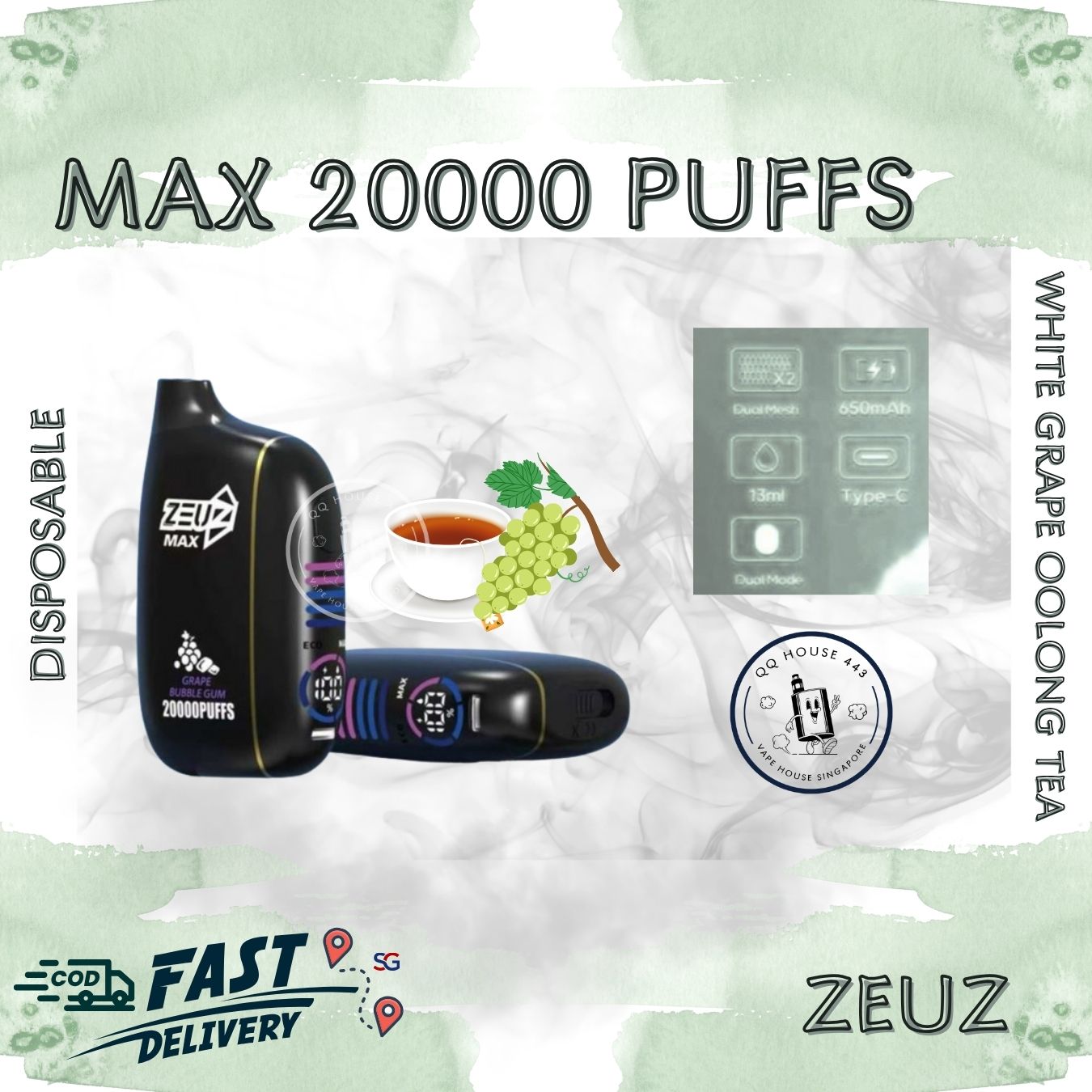 Zeuz Max 20000 Puffs