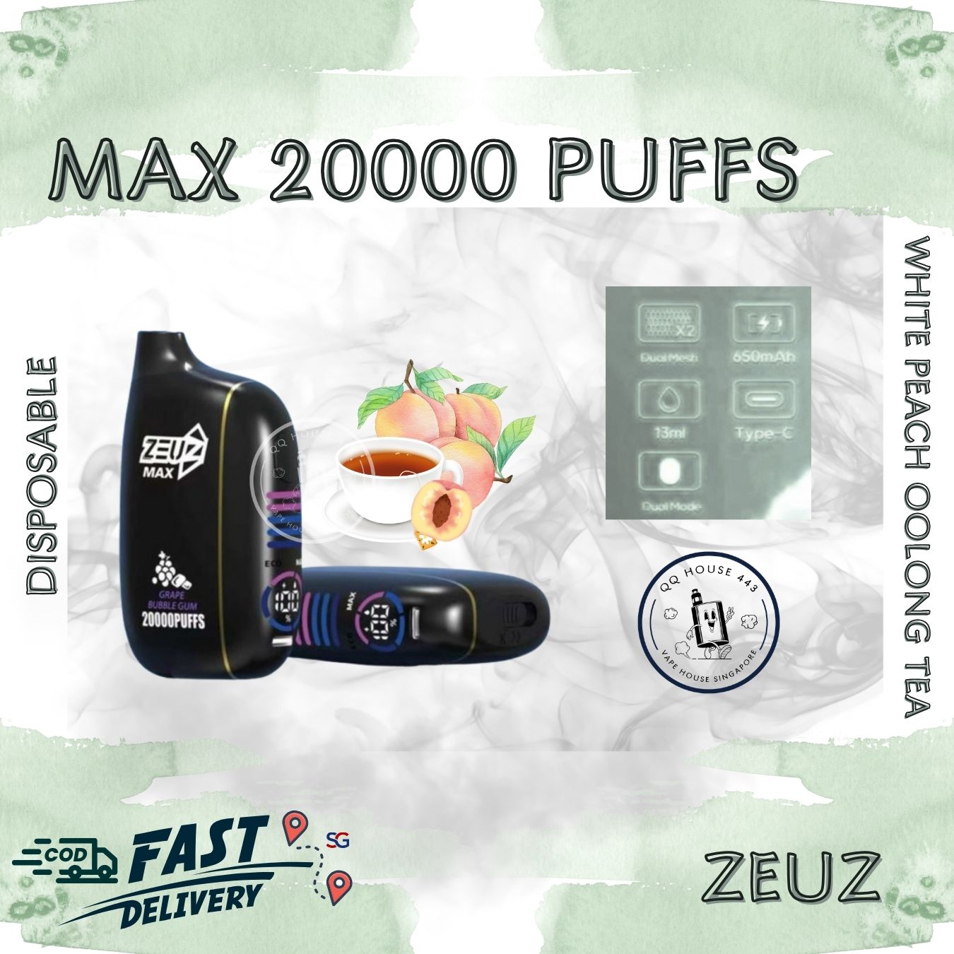 Zeuz Max 20000 Puffs